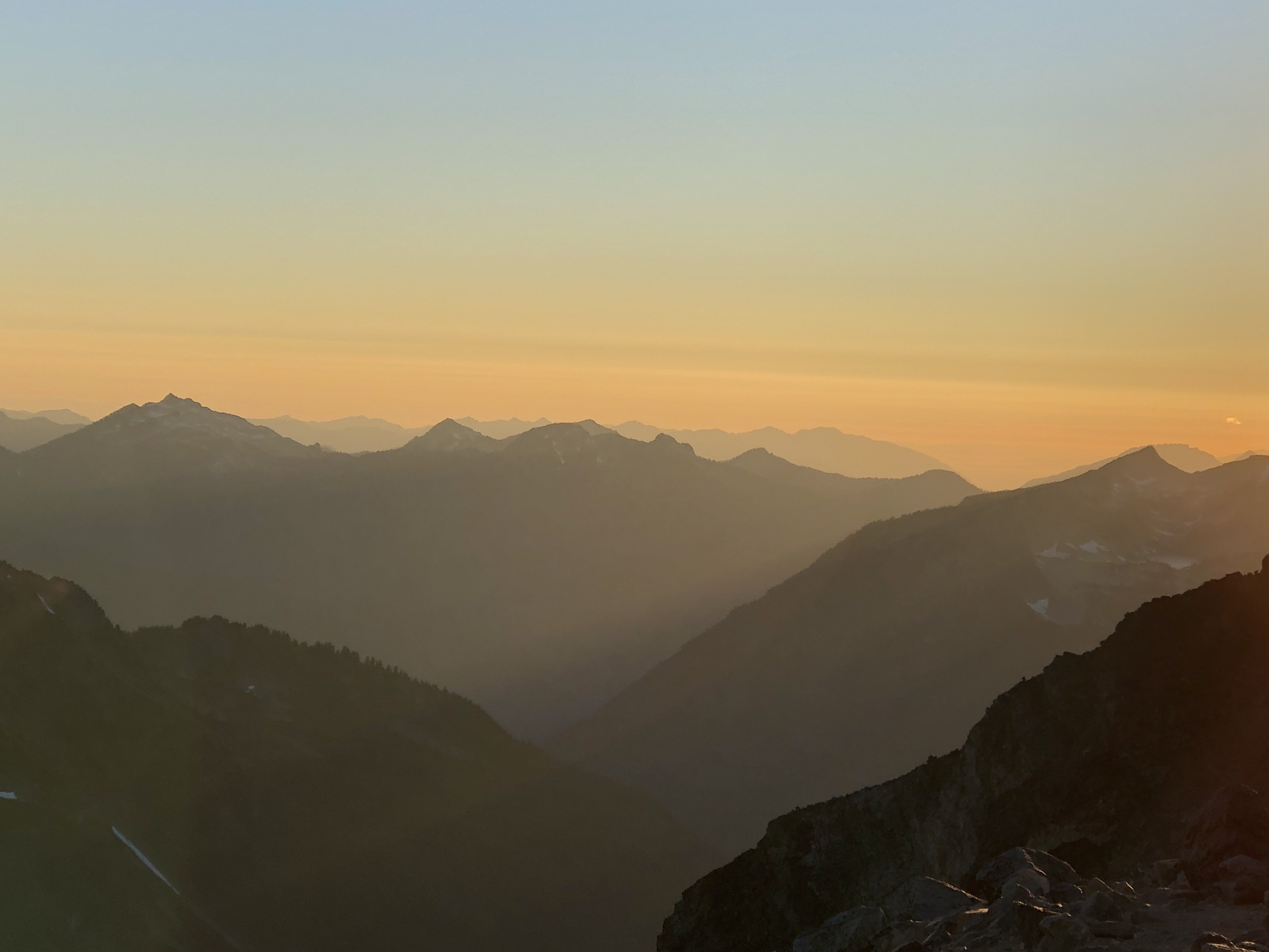 Sahale Sunset